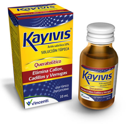 KAYIVIS ACIDO SALICILICO 10% SOL 10ML 
